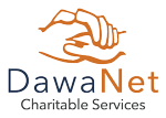 DawaNet Charitable Services - Logo, holding hands in support